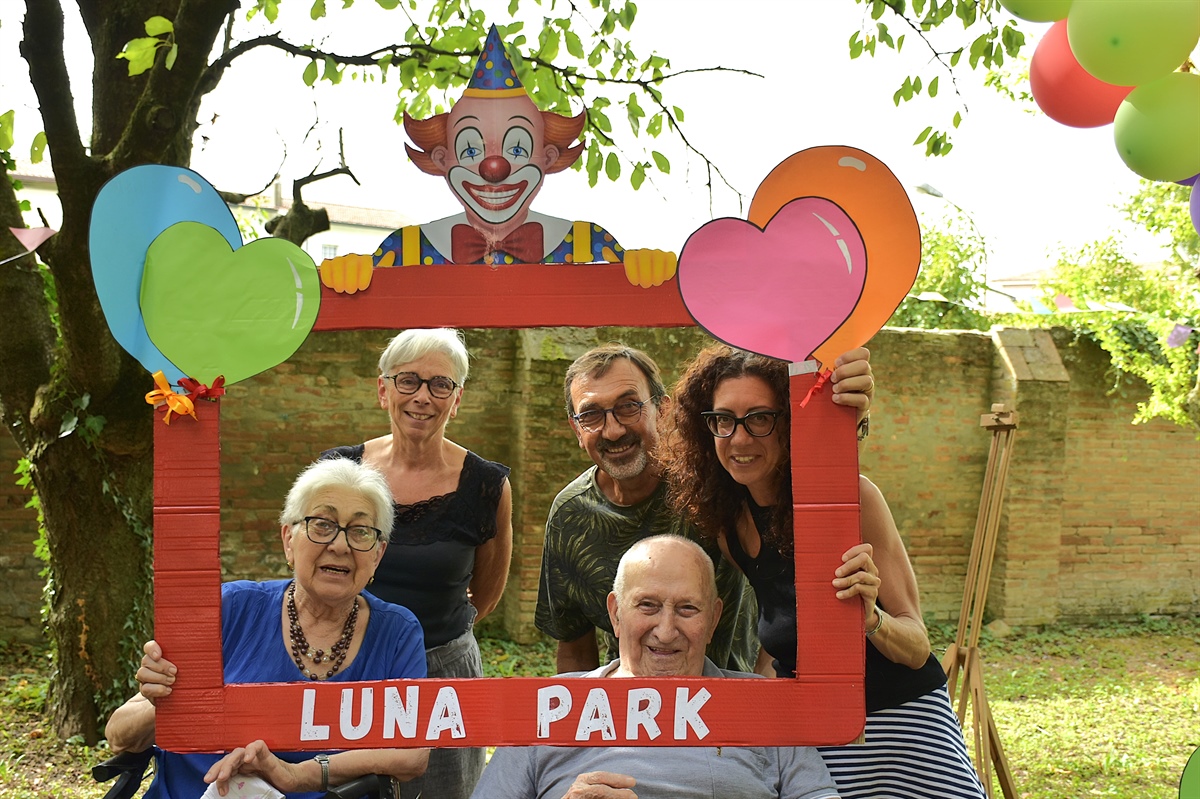 Un Luna Park nel giardino della CRA Beneficenza Manica di Argenta